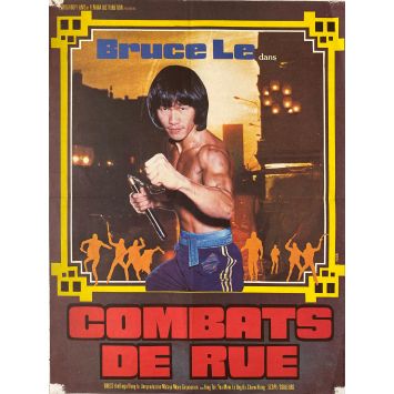 COMBATS DE RUE Affiche de film- 40x54 cm. - 1980 - Bruce Le, Darve Lau