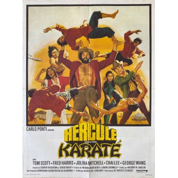 MR HERCULES AGAINST KARATE Movie Poster- 23x32 in. - 1973 - Antonio Margheriti, Alberto Terracina