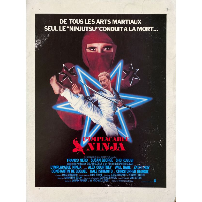 ENTER THE NINJA Herald- 9x12 in. - 1981 - Menahem Golan, Franco Nero