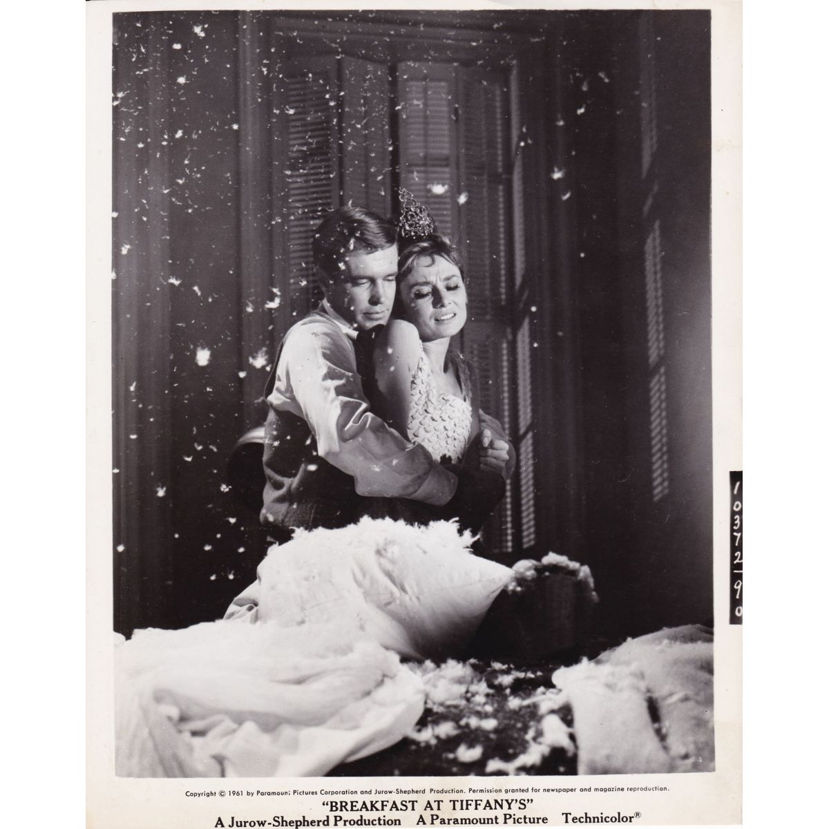 BREAKFAST AT TIFFANY'S U.S. Movie Still 8x10 in. 1961