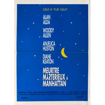 MEURTRE MYSTERIEUX A MANHATTAN Affiche de film- 40x54 cm. - 1993 - Diane Keaton, Woody Allen