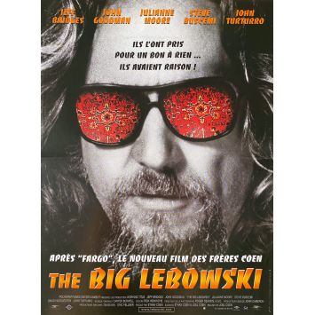 THE BIG LEBOWSKI Affiche de film- 40x54 cm. - 1998 - Jeff Bridges, Joel Coen