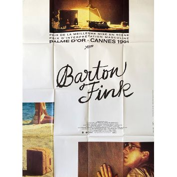 BARTON FINK Affiche de film - 120x160 cm. - 1991 - John Turturro, Joel Coen