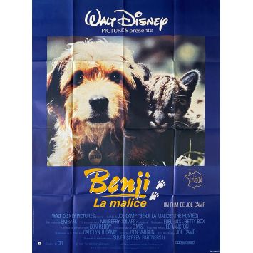 BENJI THE HUNTED Movie Poster- 47x63 in. - 1987 - Joe Camp, Red Steagall