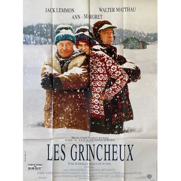 LES GRINCHEUX Affiche de film- 120x160 cm. - 1993 - Jack Lemmon, Walter Matthau, Donald Petrie