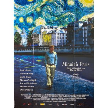 MIDNIGHT IN PARIS Movie Poster- 47x63 in. - 2011 - Woody Allen, Owen Wilson MIDNIGHT IN PARIS Movie Poster- 47x63 in. - 2011 - Woody Allen, Owen Wilson