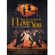 TOUT LE MONDE DIT I LOVE YOU Affiche de film- 120x160 cm. - 1996 - Julia Roberts, Woody Allen
