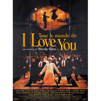EVERYONE SAYS I LOVE YOU Movie Poster- 47x63 in. - 1996 - Woody Allen, Julia Roberts