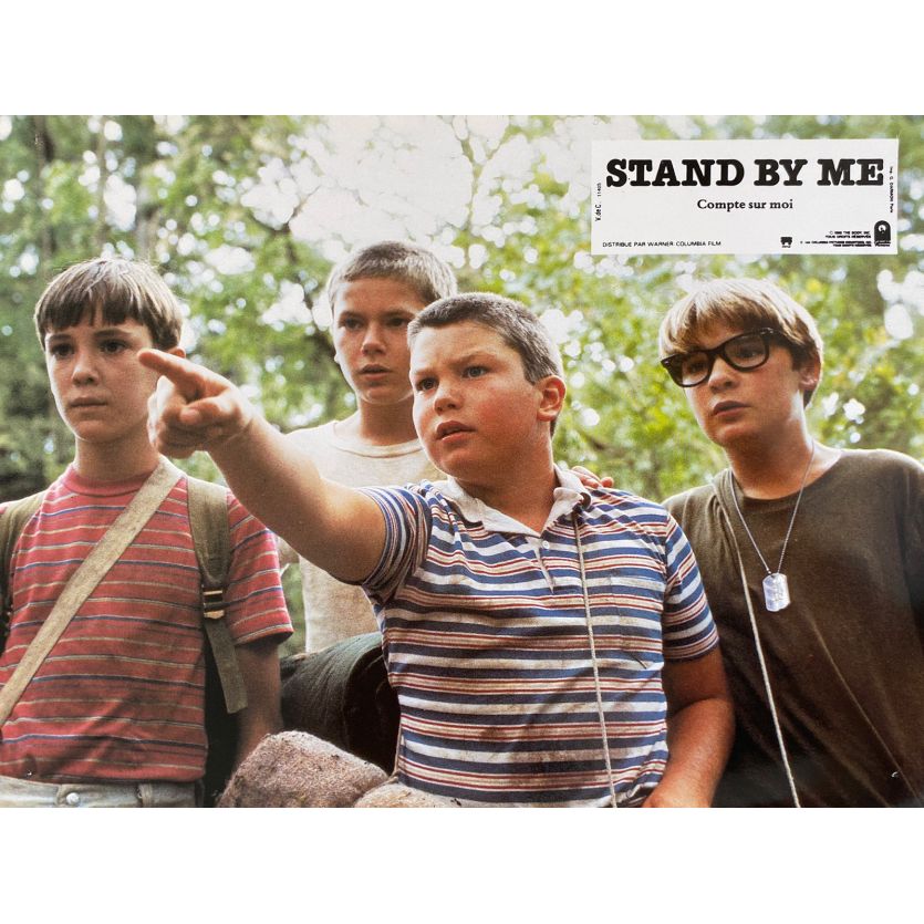 STAND BY ME French Lobby Card 9x12 in. 1986 N03
