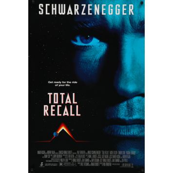 TOTAL RECALL Movie Poster- 27x40 in. - 1990 - Paul Verhoeven, Arnold Schwarzenegger