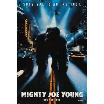 MIGHTY JOE YOUNG Movie Poster- 27x40 in. - 1998 - Ron Underwood, Bill Paxton, Charlize Theron