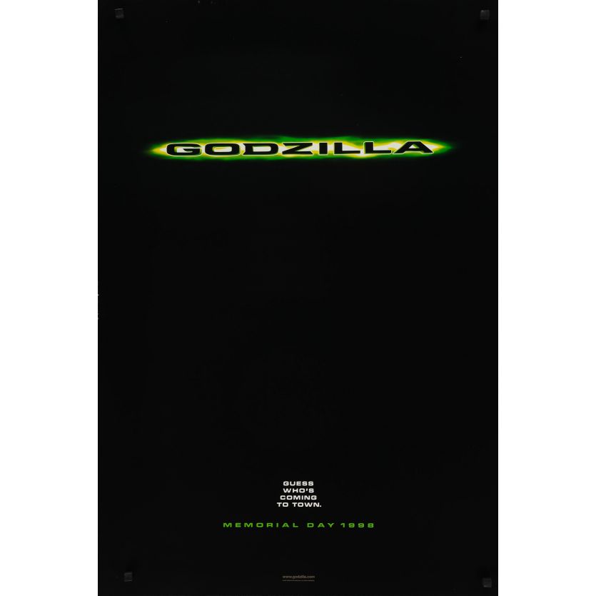 GODZILLA '98 Affiche de film- 69x102 cm. - 1998 - Matthew Broderick, Roland Emmerich