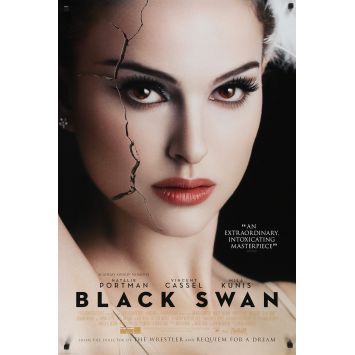 BLACK SWAN Affiche de film Style F - 69x102 cm. - 2010 - Natalie Portman, Darren Aronofsky