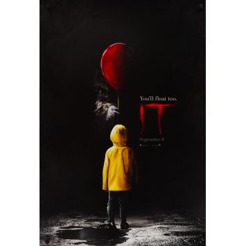 IT Movie Poster- 27x40 in. - 2017 - Andy Muschietti, Bill Skarsgård