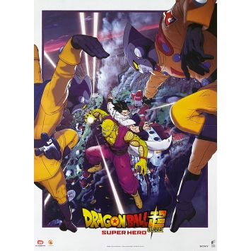 DRAGON BALL SUPER: SUPER HERO Movie Poster- 15x21 in. - 2022 - Tetsuro Kodama, Masako Nozawa