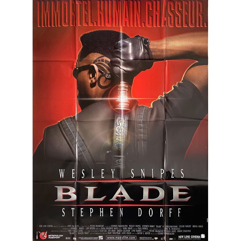 BLADE Movie Poster- 47x63 in. - 1998 - Stephen Norrington, Wesley Snipes
