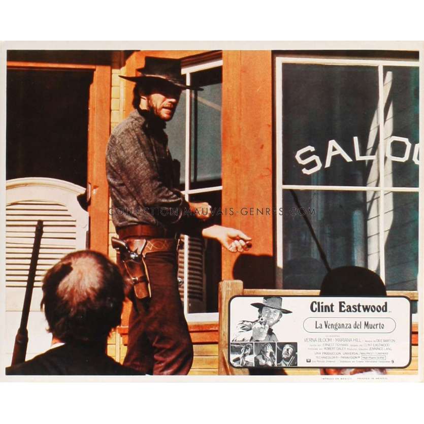 L'HOMME DES HAUTES PLAINES Photo de film N2 28x35 - 1973 - Verna Bloom, Clint Eastwood