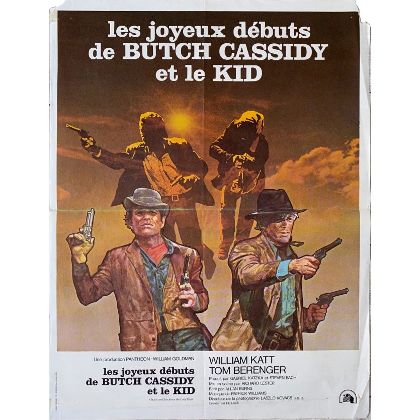 BUTCH AND SUNDANCE : THE EARLY DAYS Movie Poster- 15x21 in. - 1979 - Richard Lester, Tom Berenger