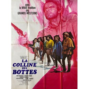 LA COLLINE DES BOTTES Affiche de film- 120x160 cm. - 1969 - Terence Hill, Bud Spencer, Giuseppe Colizzi