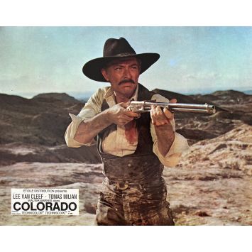 COLORADO Lobby Card N01 - 10x12 in. - 1967 - Sergio Sollima, Lee Van Cleef