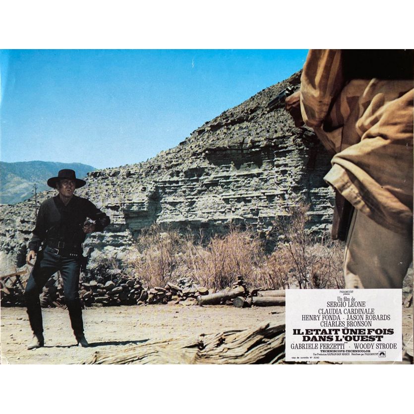 IL ETAIT UNE FOIS DANS L'OUEST Photo de film N01 - 21x30 cm. - 1968 - Henry Fonda, Sergio Leone