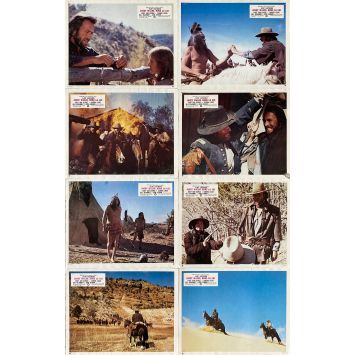 THE OUTLAW JOSEY WALES Lobby Cards x10 - 9x12 in. - 1976 - Clint Eastwood, Sondra Locke