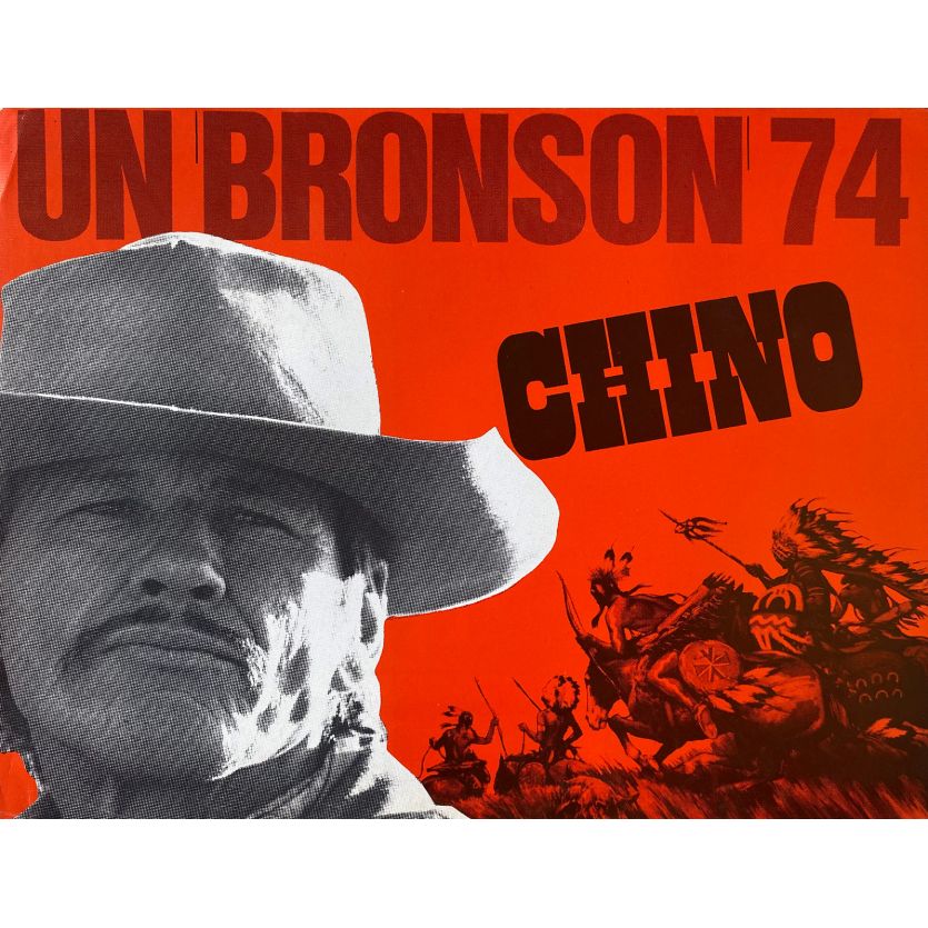 CHINO Synopsis 4p - 21x30 cm. - 1973 - Charles Bronson, John Sturges