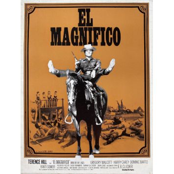 EL MAGNIFICO Synopsis 4p - 21x30 cm. - 1972 - Terence Hill, Enzo Barboni