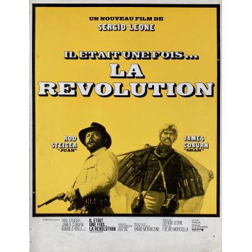 IL ETAIT UNE FOIS LA REVOLUTION Synopsis 4p - 21x30 cm. - 1971 - James Coburn, Sergio Leone