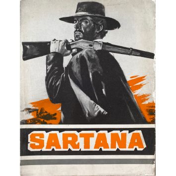 SARTANA Synopsis 4p - 21x30 cm. - 1968 - Gianni Garko, Gianfranco Parolini