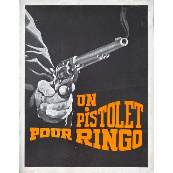 UN PISTOLET POUR RINGO Synopsis 4p - 21x30 cm. - 1965 - Giuliano Gemma, Duccio Tessari
