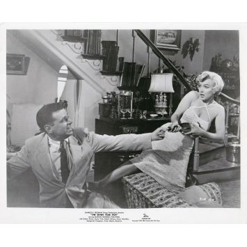 7 ANS DE REFLEXION Photo de presse 910-54 - 20x25 cm. - 1955 - Marilyn Monroe, Billy Wilder