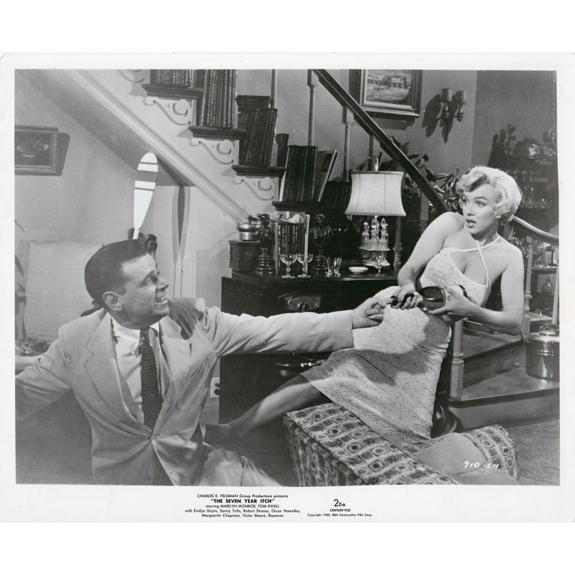 THE SEVEN YEAR ITCH Movie Still 910-54 - 8x10 in. - 1955 - Billy Wilder, Marilyn Monroe