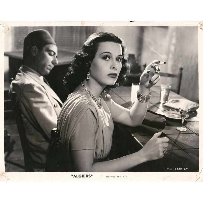 CASBAH Photo de presse W-W-3700-69 - 20x25 cm. - 1938 - Hedy Lamarr, Charles Boyer, John Cromwell