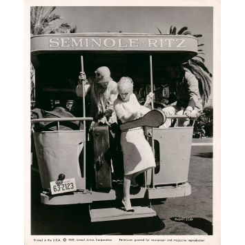 CERTAINS L'AIMENT CHAUD Photo de presse SL(151-3)31 - 20x25 cm. - 1959 - Marilyn Monroe, Billy Wilder