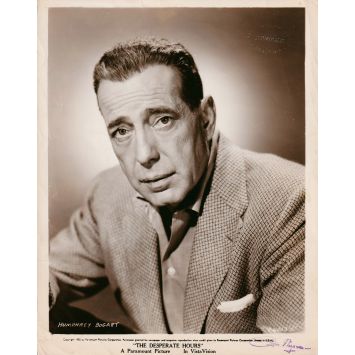 LA MAISON DES OTAGES Photo de presse P4053-5 - 20x25 cm. - 1955 - Humphrey Bogart, William Wyler