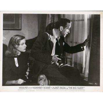 LE GRAND SOMMEIL Photo de presse 636-83 - 20x25 cm. - 1946 - Humphrey Bogart, Howard Hawks