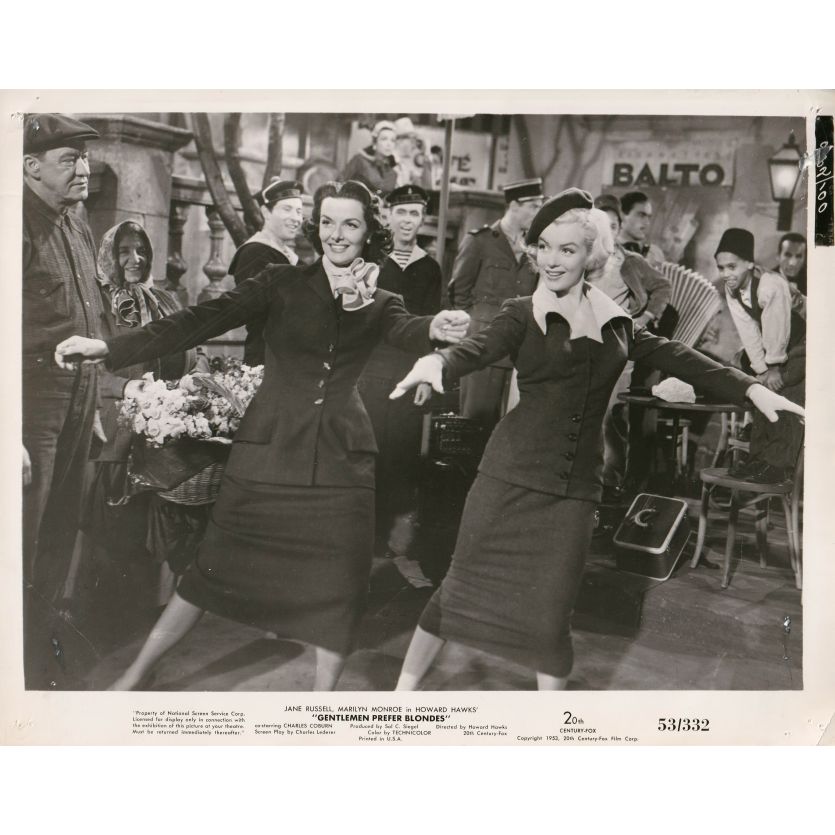 GENTLEMEN PREFER BLONDES Movie Still 882-100 - 8x10 in. - 1953 - Howard Hawks, Marilyn Monroe