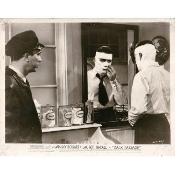 LES PASSAGERS DE LA NUIT Photo de presse 675-26F - 20x25 cm. - 1947 - Humphrey Bogart, Lauren Bacall, Delmer Daves