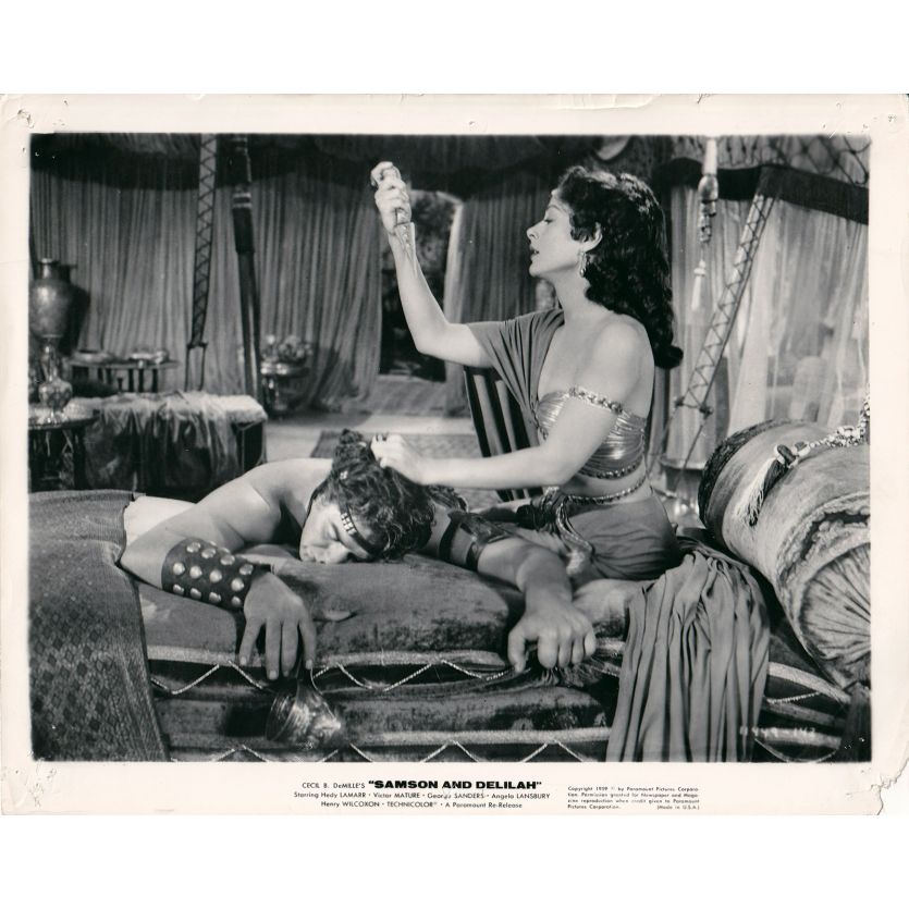 SAMSON AND DELILAH Movie Still 8449-143 - 8x10 in. - 1949 - Cecil B. DeMile, Victor Mature