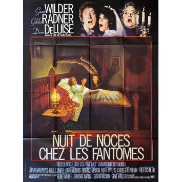 NUIT DE NOCES CHEZ LES FANTOMES Affiche de film- 120x160 cm. - 1986 - Dom DeLuise, Gene Wilder