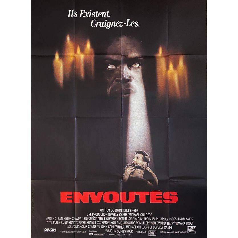 THE BELIEVERS Movie Poster- 47x63 in. - 1987 - John Schlesinger, Martin Sheen