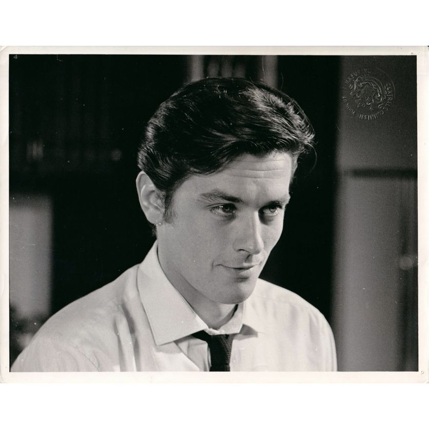 LES FELINS Photo de presse- 20x25 cm. - 1964 - Alain Delon, René Clément