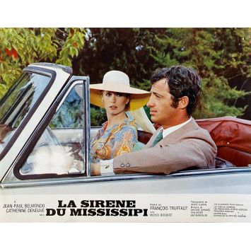 LA SIRENE DU MISSISSIPI Photo de film N02 - 21x30 cm. - 1969 - Jean-Paul Belmondo, François Truffaut