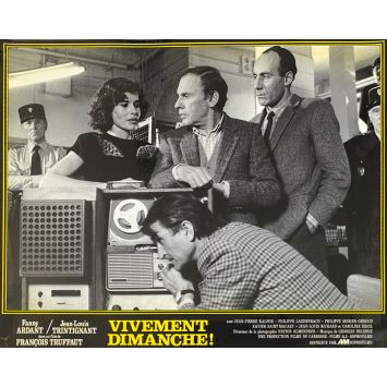 VIVEMENT DIMANCHE Photo de film N04 - 21x30 cm. - 1983 - Fanny Ardant, François Truffaut