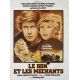 LE BON ET LE MECHANT Affiche de film- 60x80 cm. - 1976 - Jacques Dutronc, Claude Lelouch