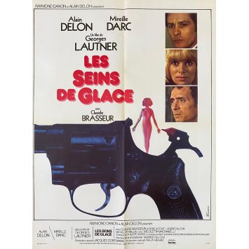 ICY BREAST Movie Poster- 23x32 in. - 1974 - Georges Lautner, Alain Delon