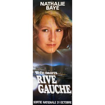 RIVE DROITE RIVE GAUCHE Affiche de film- 60x160 cm. - 1984 - Gérard Depardieu, Philippe Labro