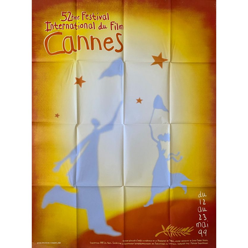52TH FESTIVAL DE CANNES Movie Poster- 47x63 in. - 1999 - Gendis, 0
