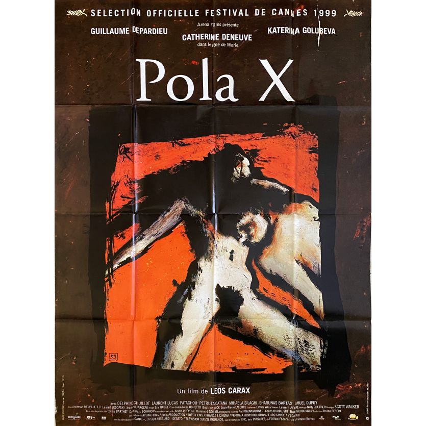 POLA X Affiche de film- 120x160 cm. - 1999 - Guillaume Depardieu, Leos Carax